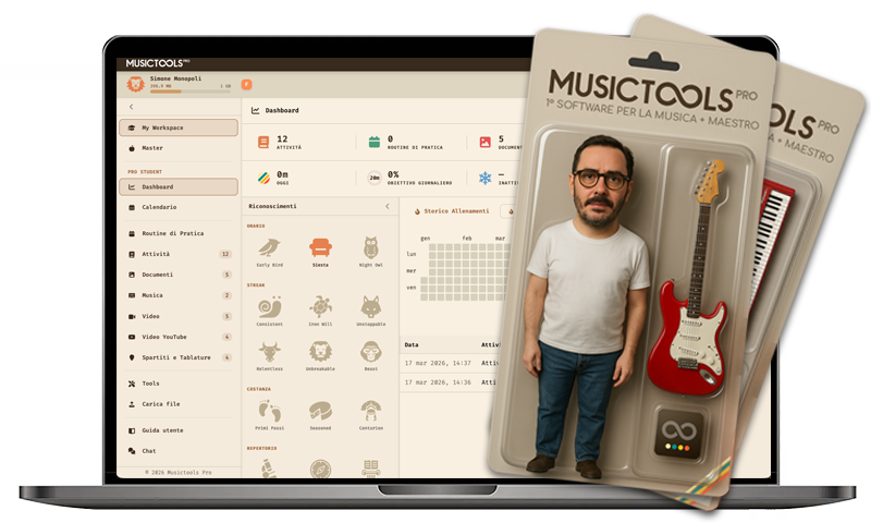 Il sistema operativo per la musica + maestro!
